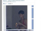 Fotos de Rihanna nua e fumando cigarro suspeito caem na rede