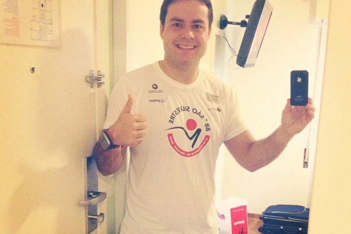 Renan Filho nos ultimos preparativos para corrida São Silvestre
