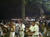 Maceió: Show pirotécnico agrada população e turistas que aplaudem o espetáculo