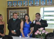 Seninha e seu vice Aurelino Lopes foram empossados na Câmara Municipal
