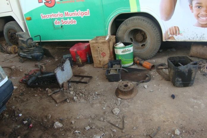 Novo prefeito de Igaci se assusta ao encontrar frota sucateada