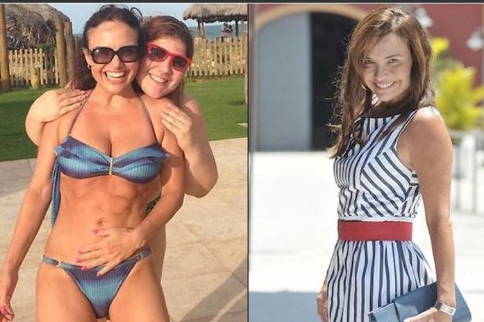 Luiza Thomé posa de biquíni e exibe corpão em dia