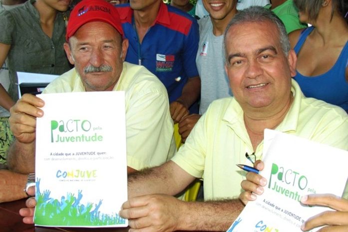 Prefeito Beto Baía e vice Eduardo Pedrosa (PMN)