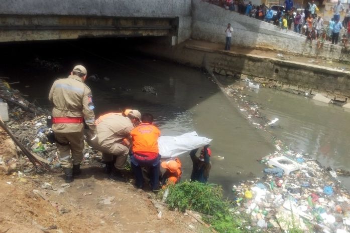 Após horas de busca, corpo foi retirado do Salgadinho