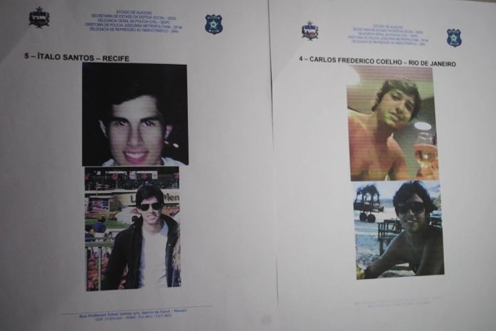 Fotos de acusados de agredir irmãos na Jatiúca