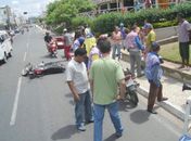 Bandidos se infiltram em acidentes para roubar motos das vítimas