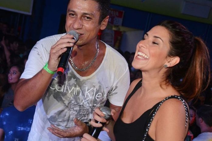 Fernanda Paes Leme canta com MC Leozinho