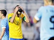 Brasil reage, mas perde para o Uruguai no Sul-americano