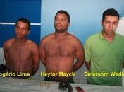 Acusados de roubos a supermercados são presos