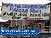Traficantes proíbem venda crack no complexo da Maré do Rio de Janeiro