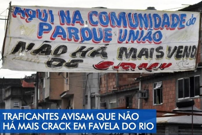 Traficantes proíbem venda crack no complexo da Maré do Rio de Janeiro