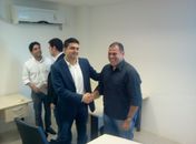 Prefeito Rui Palmeira e Eduardo Canuto