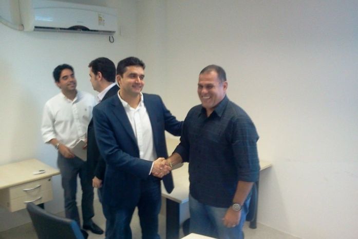 Prefeito Rui Palmeira e Eduardo Canuto