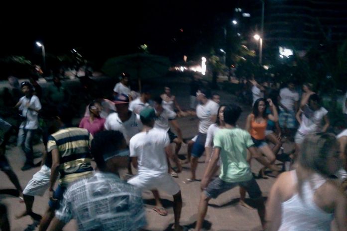 Movimento a favor do show em Maceió