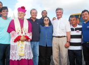 Políticos se encontram em Penedo na festa de Bom Jesus dos Navegantes 