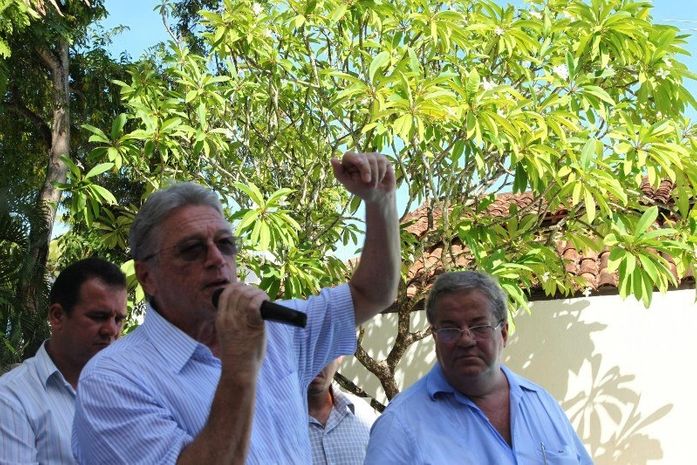 Governador Teotonio falou do apoio do seu governo a administração de Abrahao