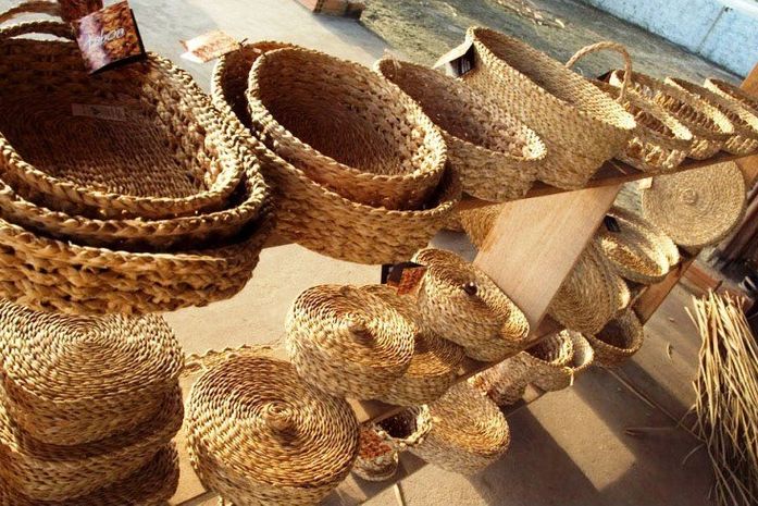 Palha da Taboa e artesanato reciclado são atrações da Feira dos Municípios