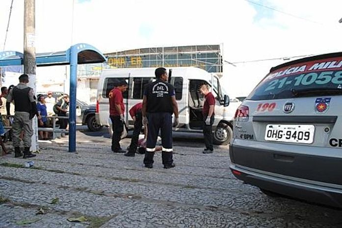 Motorista de van foi executado enquanto trabalhava