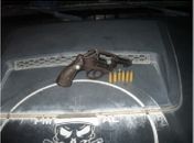 Arma apreendida com menor de idade