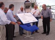 O lançamento da obra da Central de Tratamentos de Resíduos Sólidos