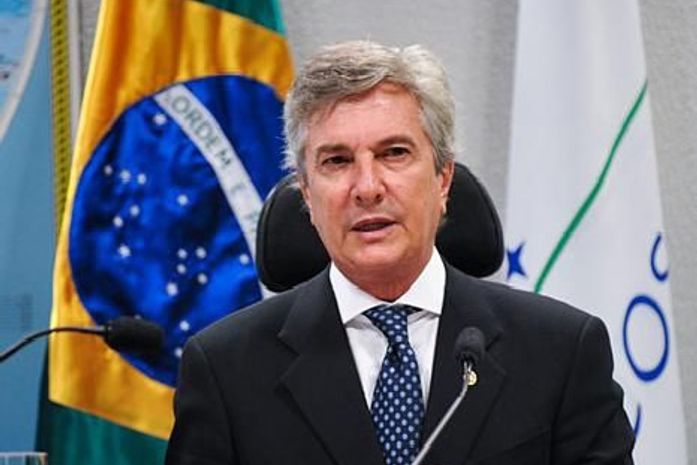 O senador Fernando Collor (PTB) 