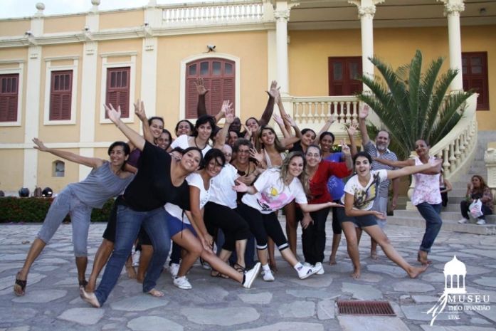 Oficina de frevo no Museu Théo Brandão