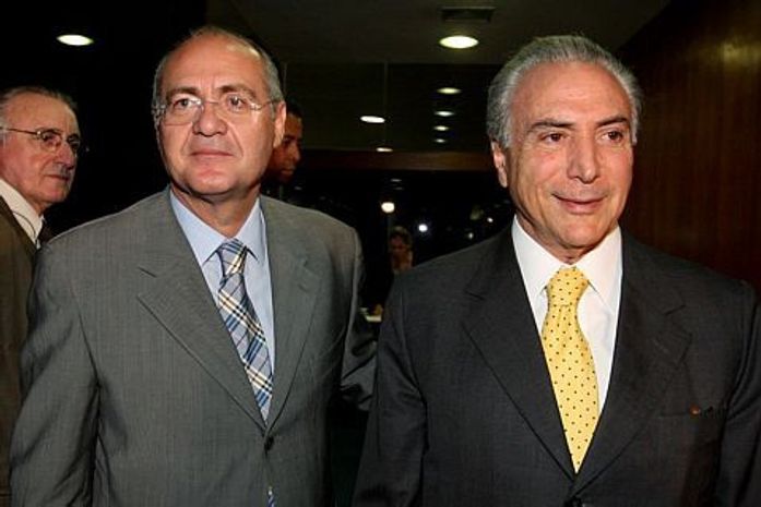 Temer diz que Renan fará “bela gestão” na presidência do Senado