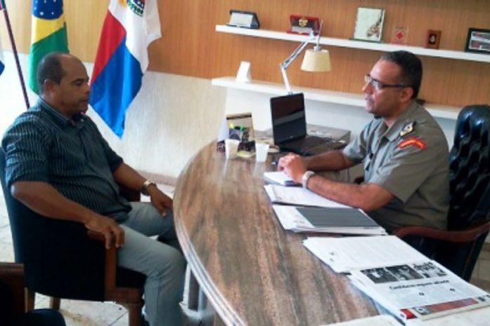 Presidente da ACS/AL se reúne com o Comandante-geral da PM