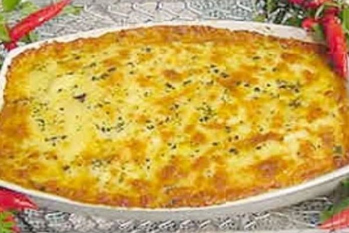 Lasanha diferente leva batata no lugar da massa e recheio de frango; teste