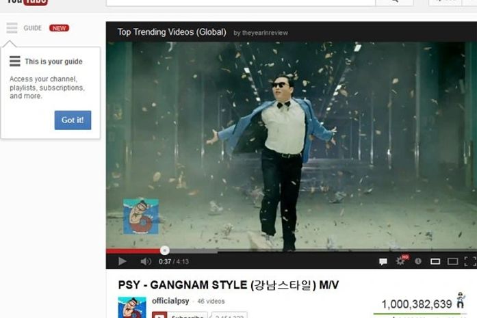 'Gangnam style' gerou US$ 8 milhões ao YouTube em publicidade