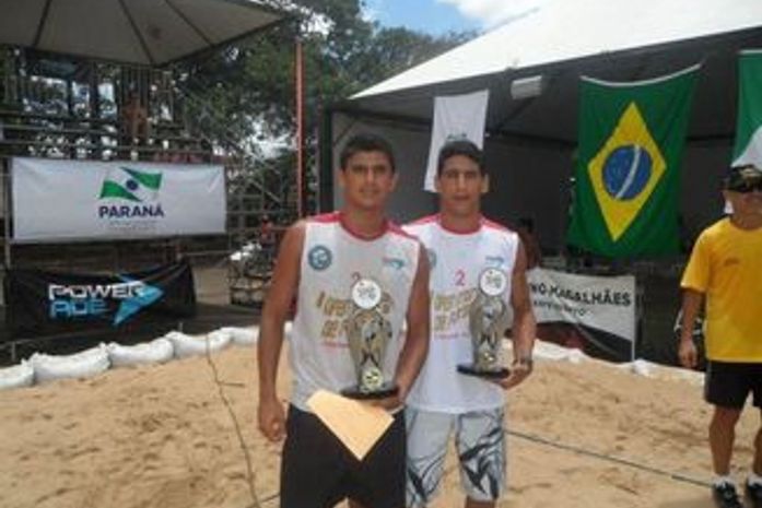 Dupla irá representar Palmeira e o CSA no Brasileiro 4X4 de Futevôlei