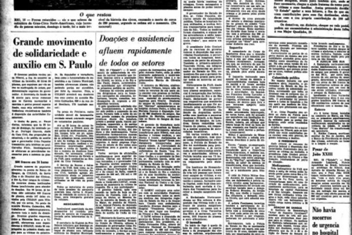 Em 1961, incêndio em circo causava tragédia em Niterói