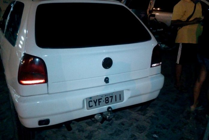 Veículos utilizado no assalto