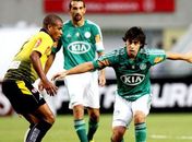 Com 2 de Barcos, Palmeiras se reabilita e derrota São Bernardo