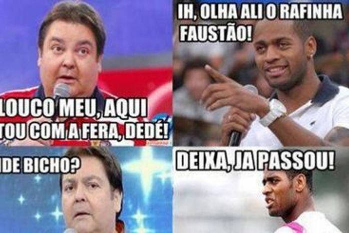 Rubro-negros fazem zoação com o Vasco e brincam com duelo entre Rafinha e Dedé