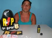 Mulher é presa pela segunda vez acusada de tráfico de drogas