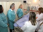 Governo visitou grávida agredida