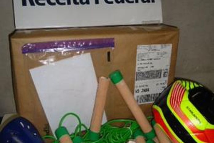 Receita apreende cocaína dentro de cordas de pular em Viracopos