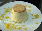 Biscoito de champagne dá gostinho especial ao gelado de limão siciliano