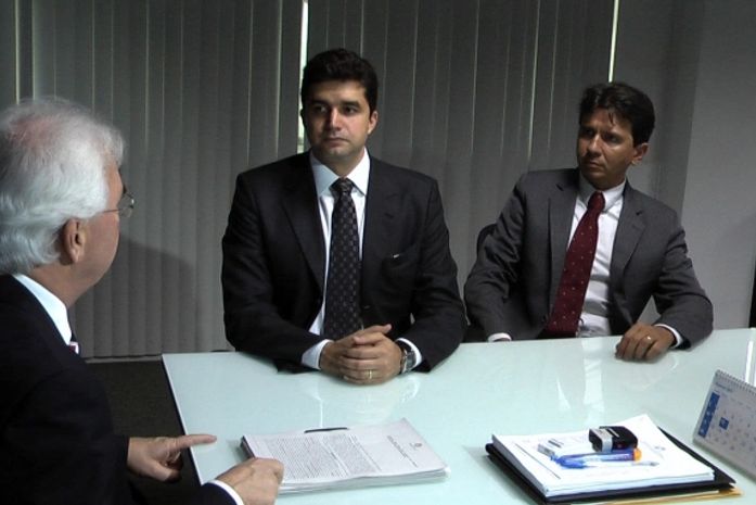 Sérgio Jucá, Rui Palmeira e Ricardo Wanderley