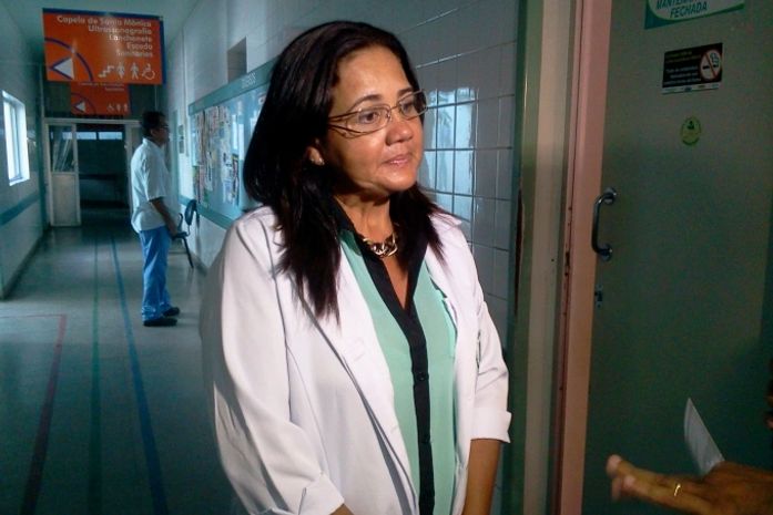 Diretora da Maternidade Santa Mônica, Rita Lessa