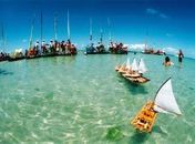 A piscina natural da praia de Pajuçara