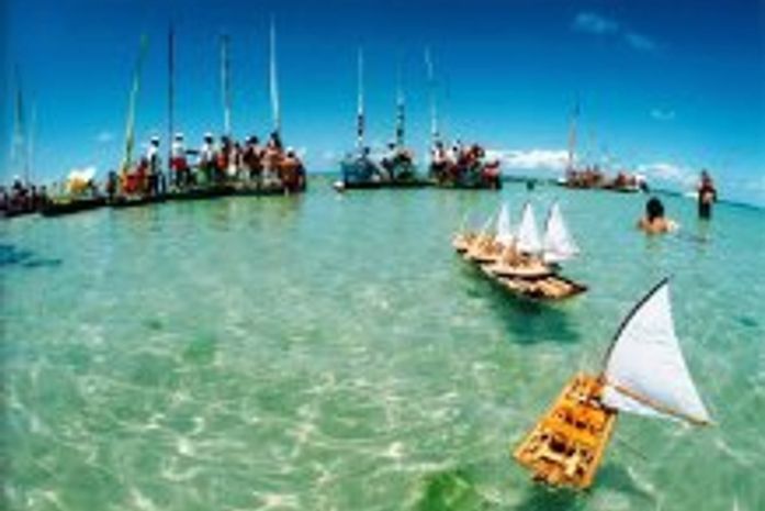 A piscina natural da praia de Pajuçara