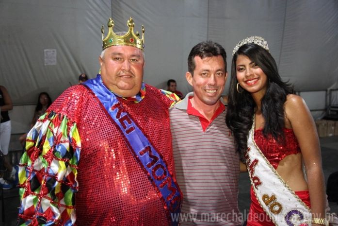 O rei e a rainha do carnaval de Marechal Deodoro