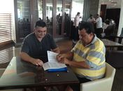 Presidente do CSA assina contrato com renomado advogado desportivo