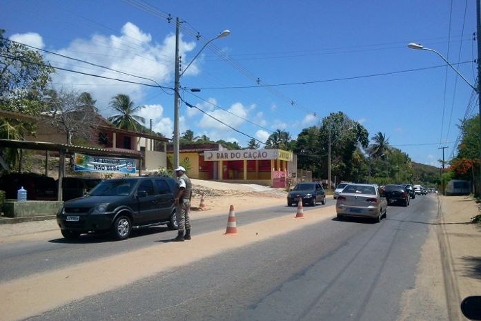 Manhã de quarta de cinzas com trânsito normal na AL 101 Norte