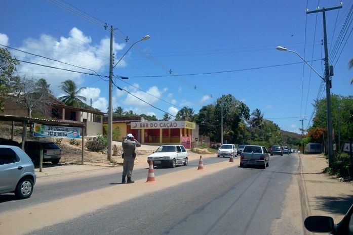 Manhã de quarta de cinzas com trânsito normal na AL 101 Norte