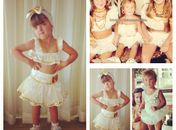 Ticiane Justus compara foto sua de outros carnavais com Rafinha: 'Tal mãe, tal filha'