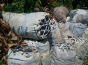 Fiscalização em área desmatada entre os bairros da Serraria e do Benedito Bentes