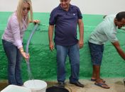 Prefeita de Major Izidoro inaugura cisterna que vai beneficiar quatro mil famílias